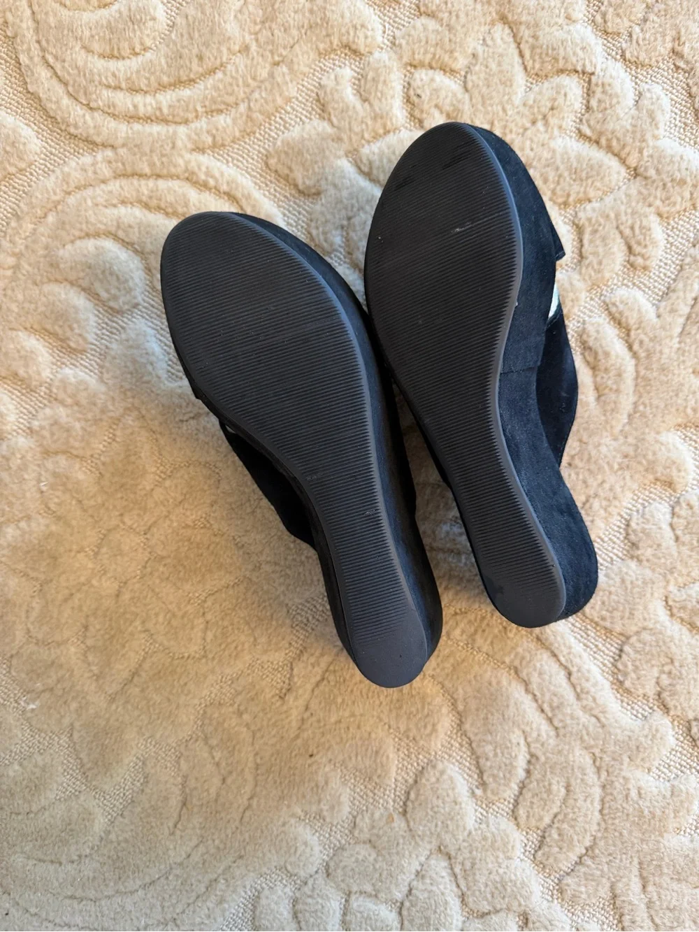 Black Wedge Slides -comfortable and Sexy!